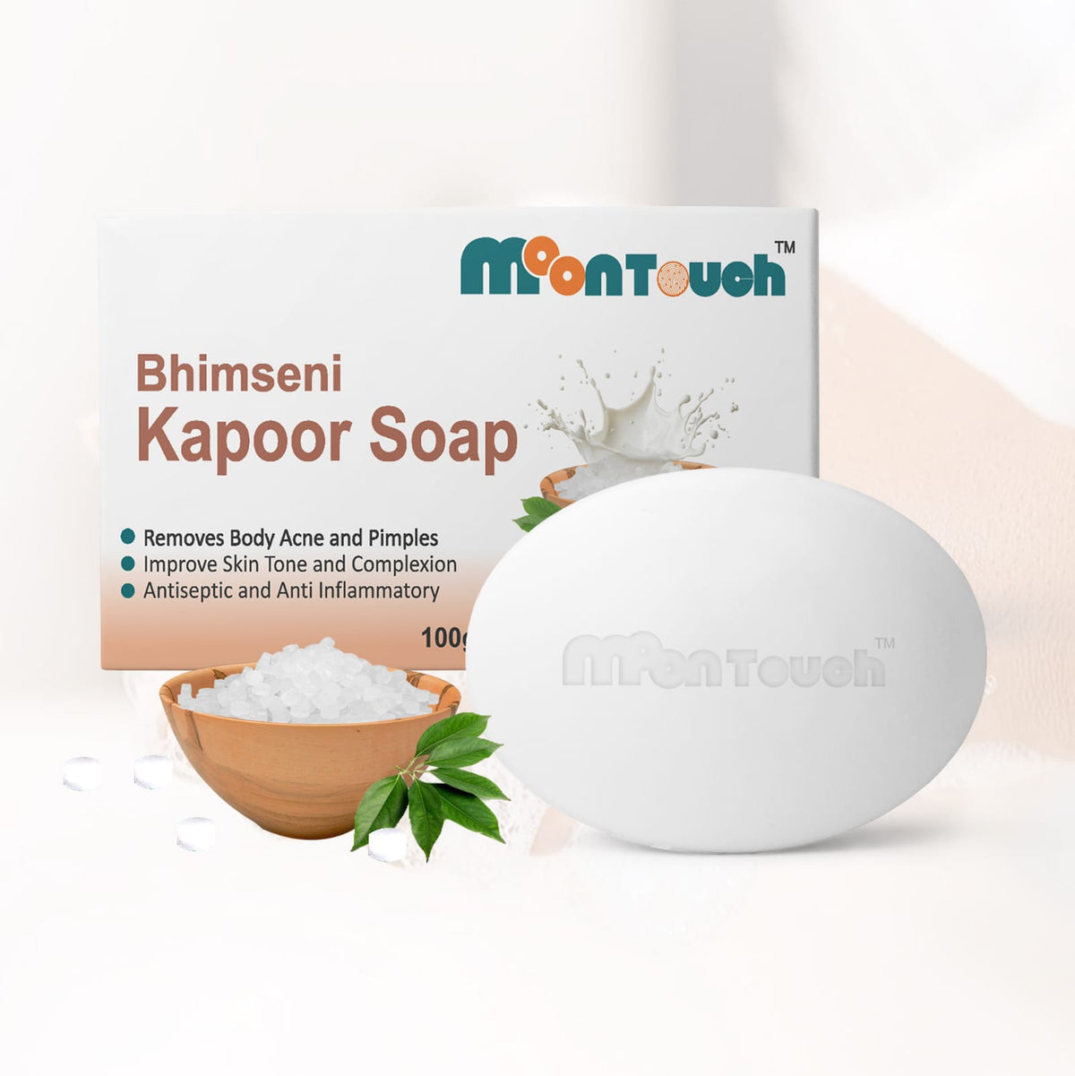 MoonTouch Bhimseni Kapoor Soap & Clear Skin